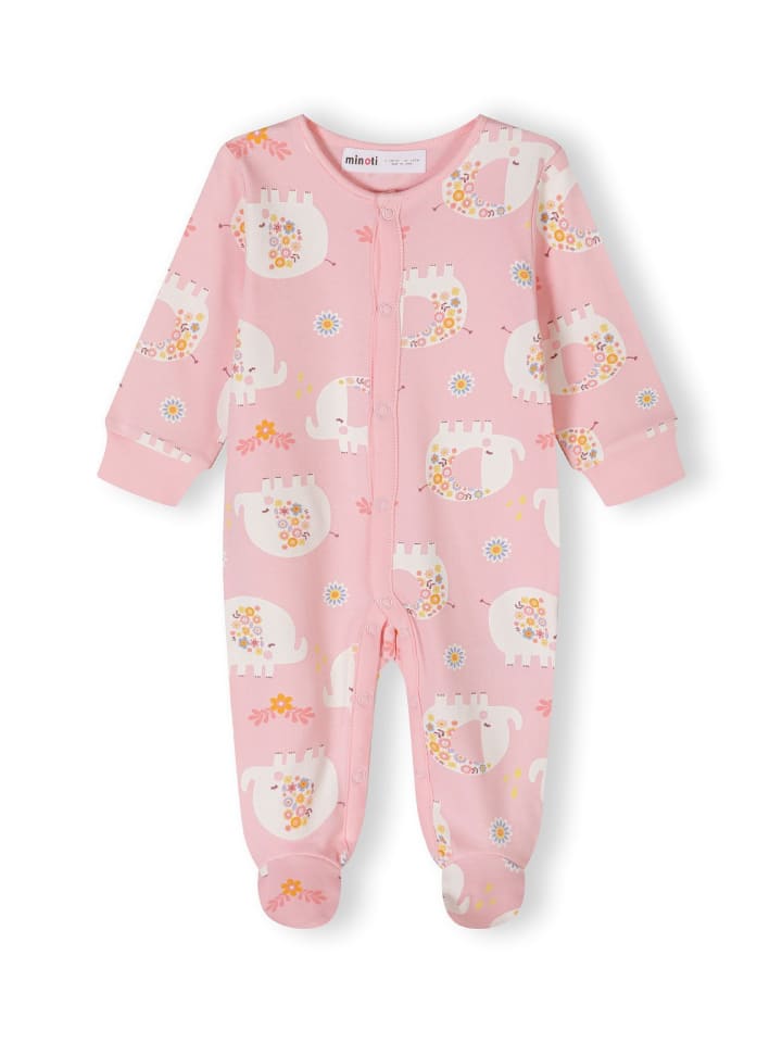 Minoti 4er. Set: Strampler 24babypack5 in hellpink günstig kaufen