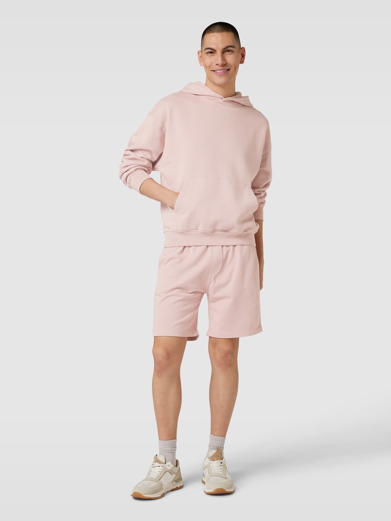 Oversized Hoodie aus Bio-Baumwolle in hellrosa