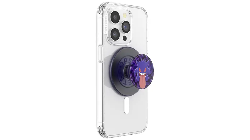 PopGrip Premium  für MagSafe rund - ausziehbarer Handy-Griff Handyhalter -  GITD Ghost Gengar