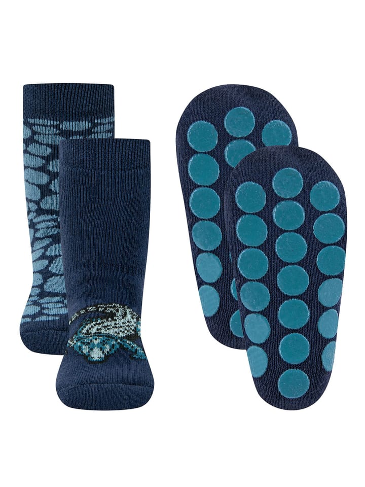 ewers Stoppersocken ABS 2er Pack Krokodil in navy günstig kaufen 31-34