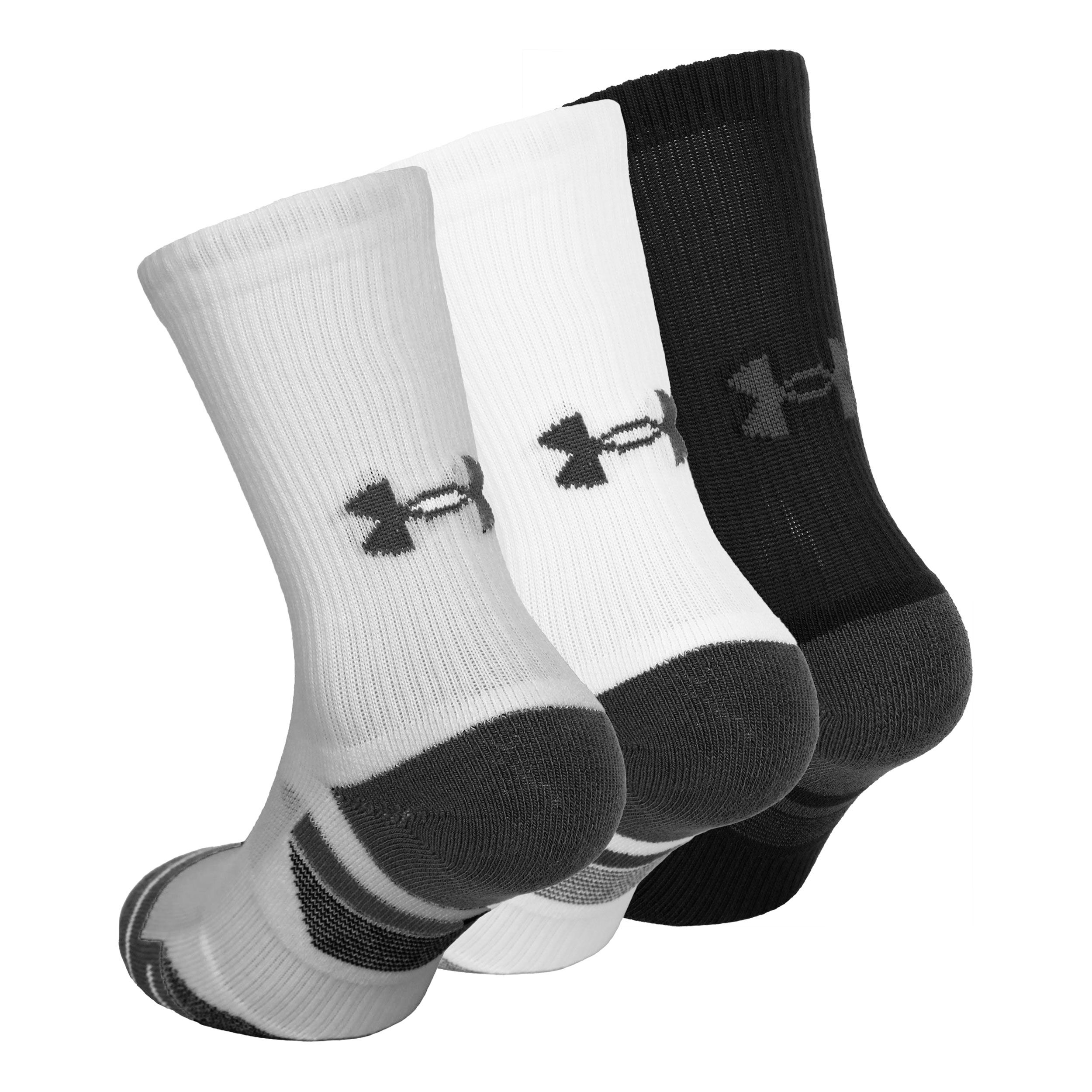 Performance Tech Crew Sportsocken - Grau, Mehrfarbig