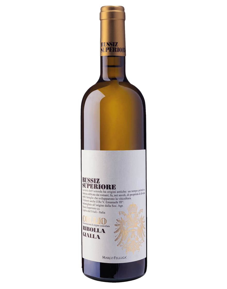 Collio DOC Ribolla Gialla 2022 Russiz Superiore 0,75 ℓ