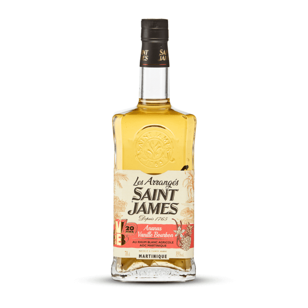 Saint James Arrangé Ananas Vanille Bourbon 20 Ans V And B 35%