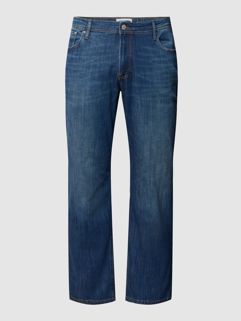 PLUS SIZE Jeans im 5-Pocket-Design Modell 'JJMIKE' in jeans
