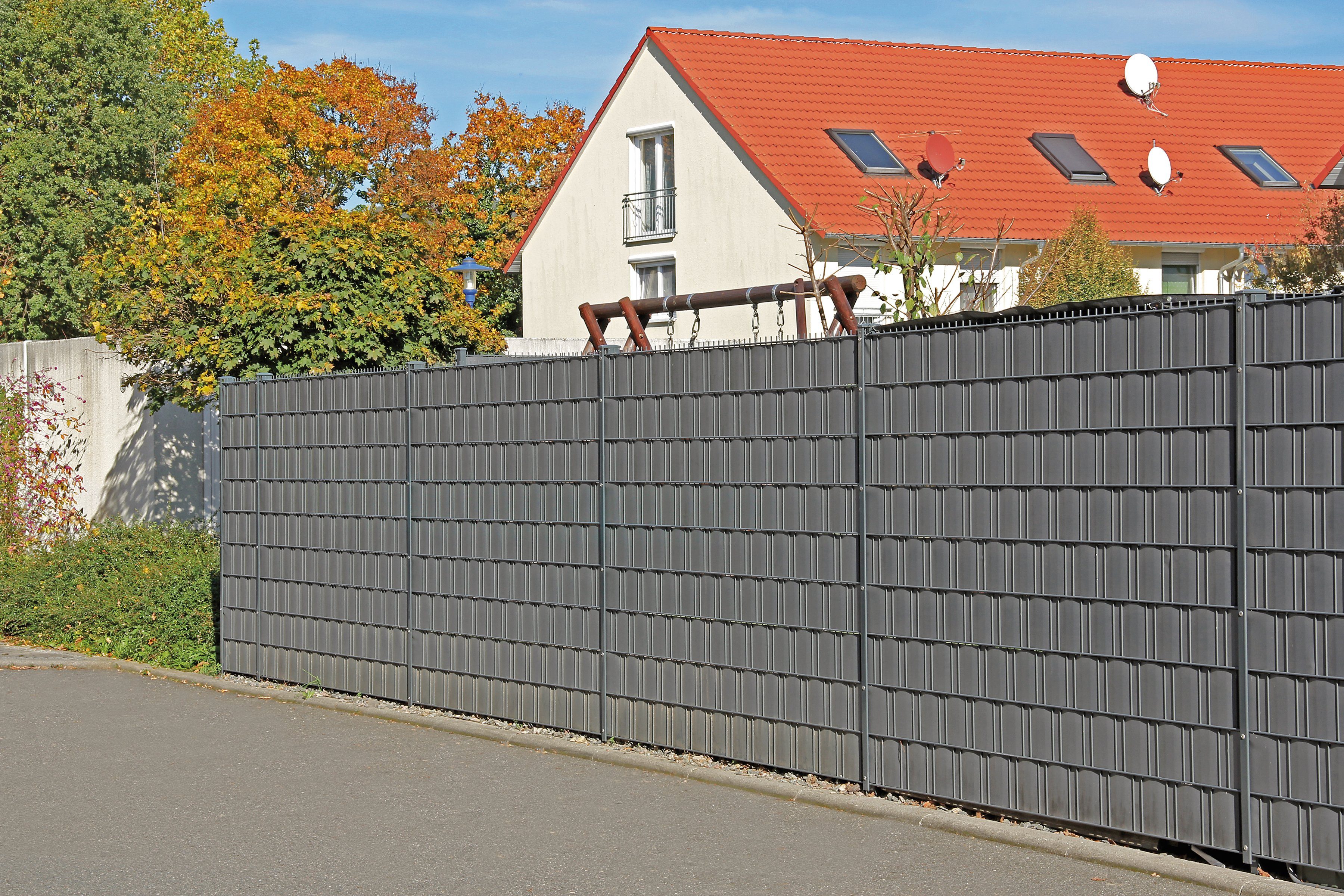 Alberts Sichtschutzstreifen, 35 m Rolle, 19 cm Höhe