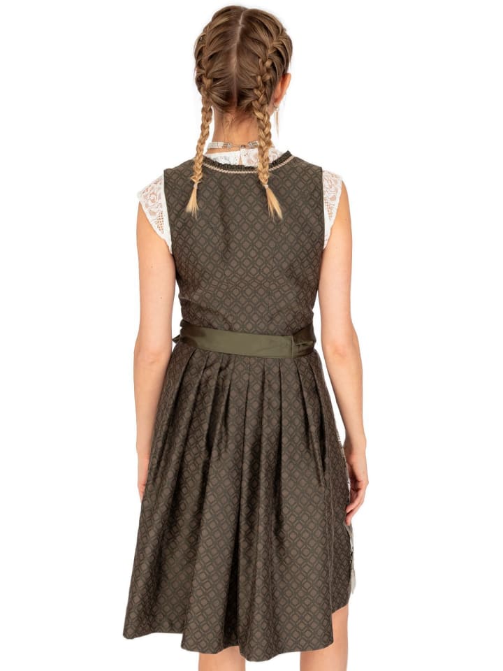 MarJo Mini Dirndl AMPFING in grün günstig kaufen 36