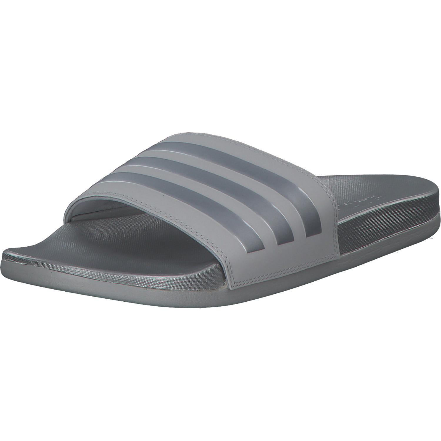 Adidas Adilette Comfort, Badeschuhe, grey/silver