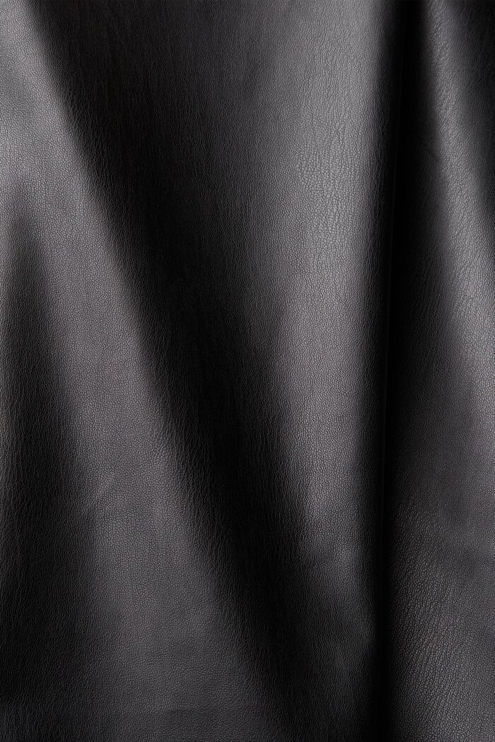 Minikleid aus Kunstleder