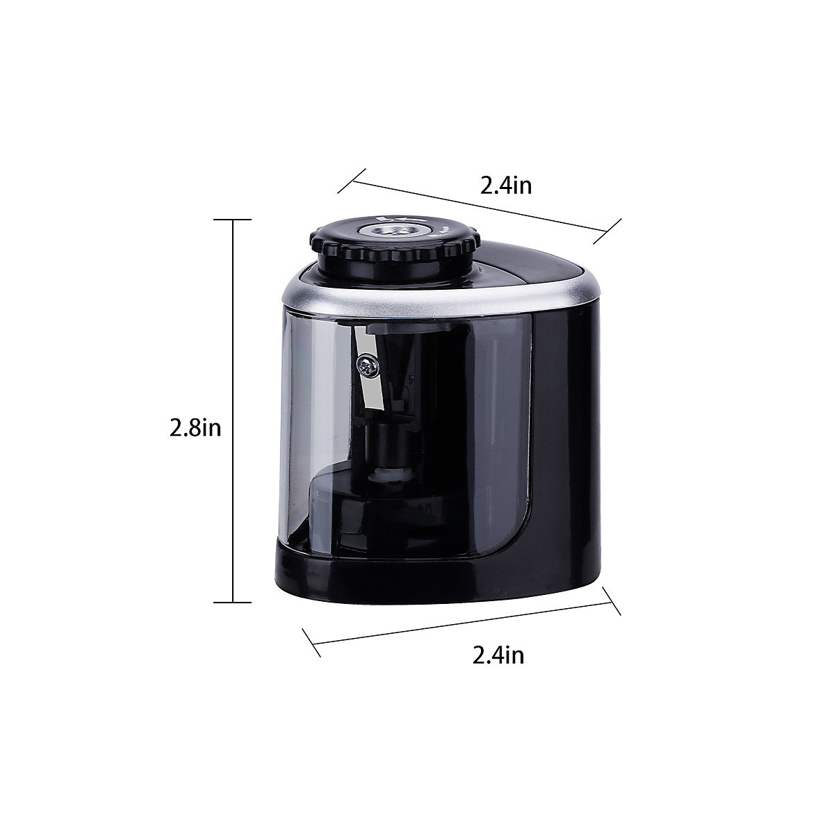 Premium Elektrischer Anspitzer Multifunktionale automatische elektrische Bleistiftspitzer 2 Löcher