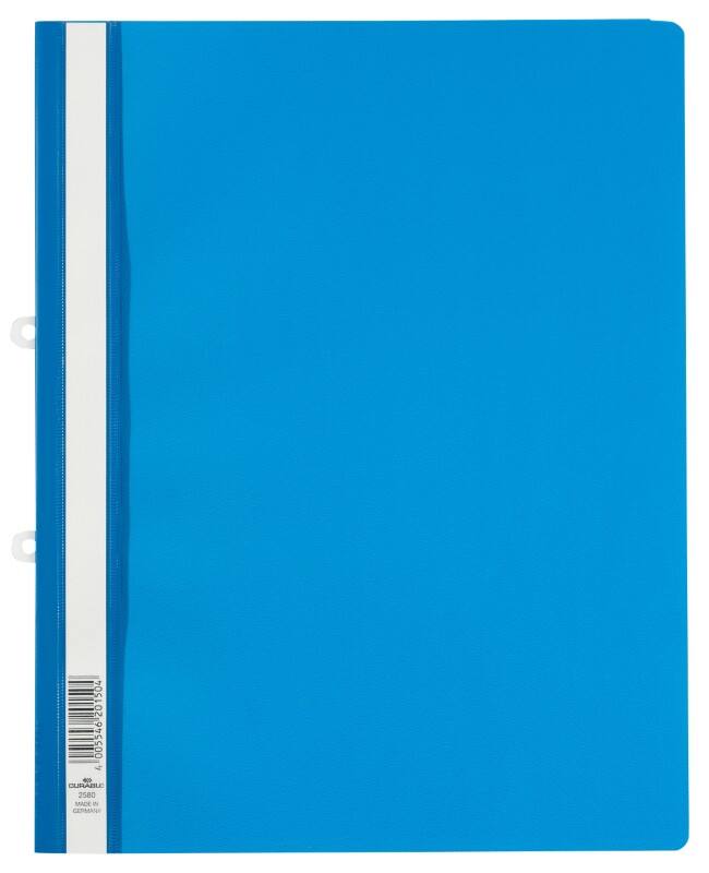 DURABLE ClearView Schnellhefter 258006 DIN A4  PVC (Polyvinylchlorid) 28 (B) x 33 (H) cm Blau
