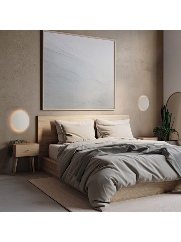 Licht-Erlebnisse Wandlampe in Beige günstig kaufen onesize