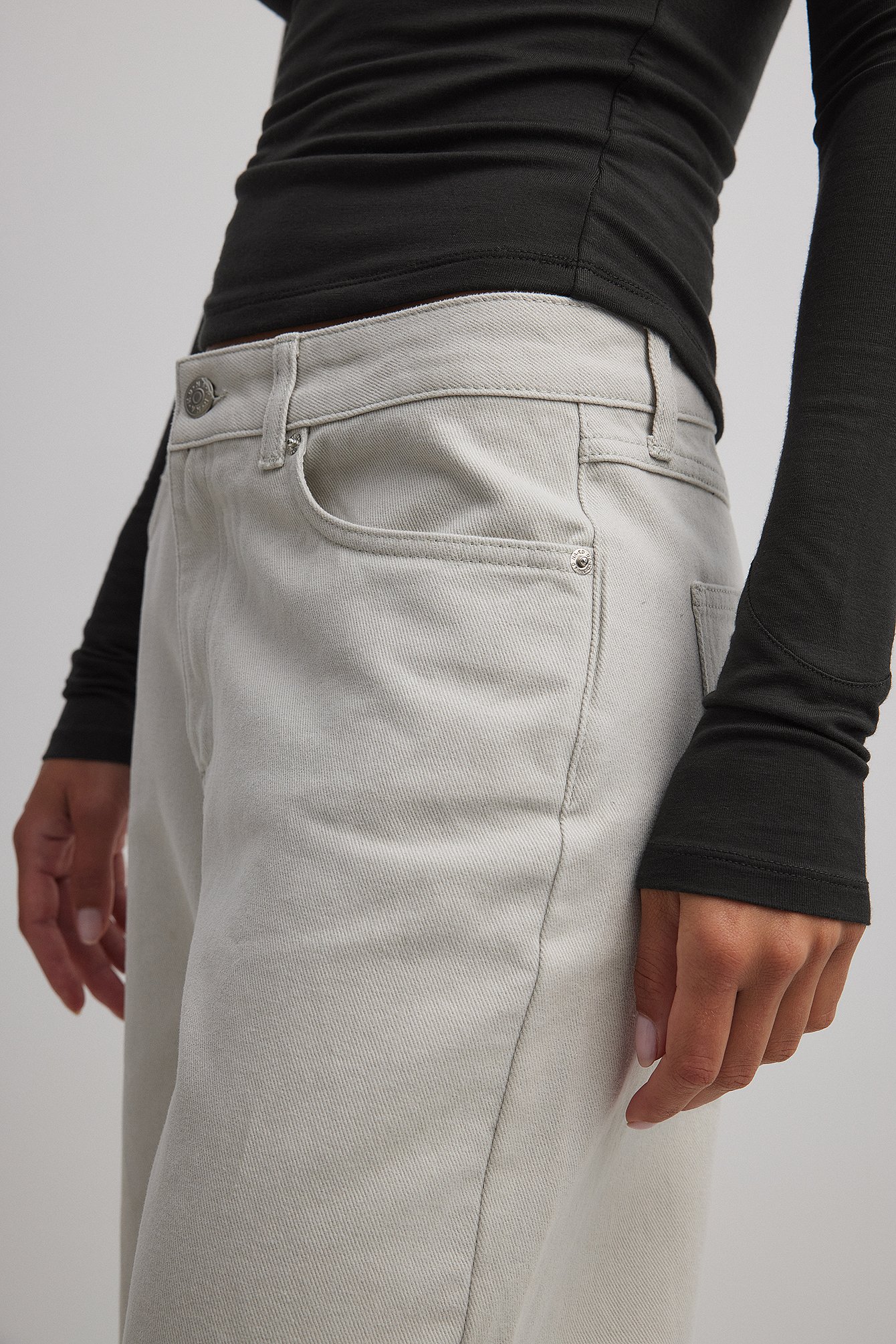 Jeans mit niedriger Taille