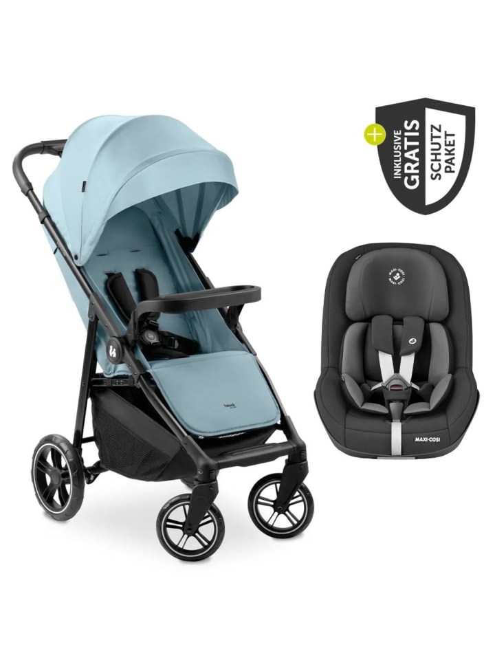 Hauck Buggy Shop N Care inkl. Reboarder Pearl Pro in blau,schwarz günstig kaufen onesize