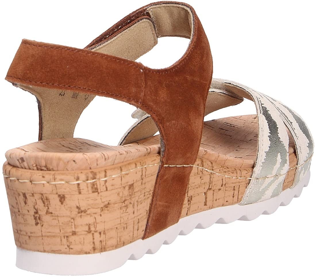 WALDLÄUFER Komfort Sandalen blau