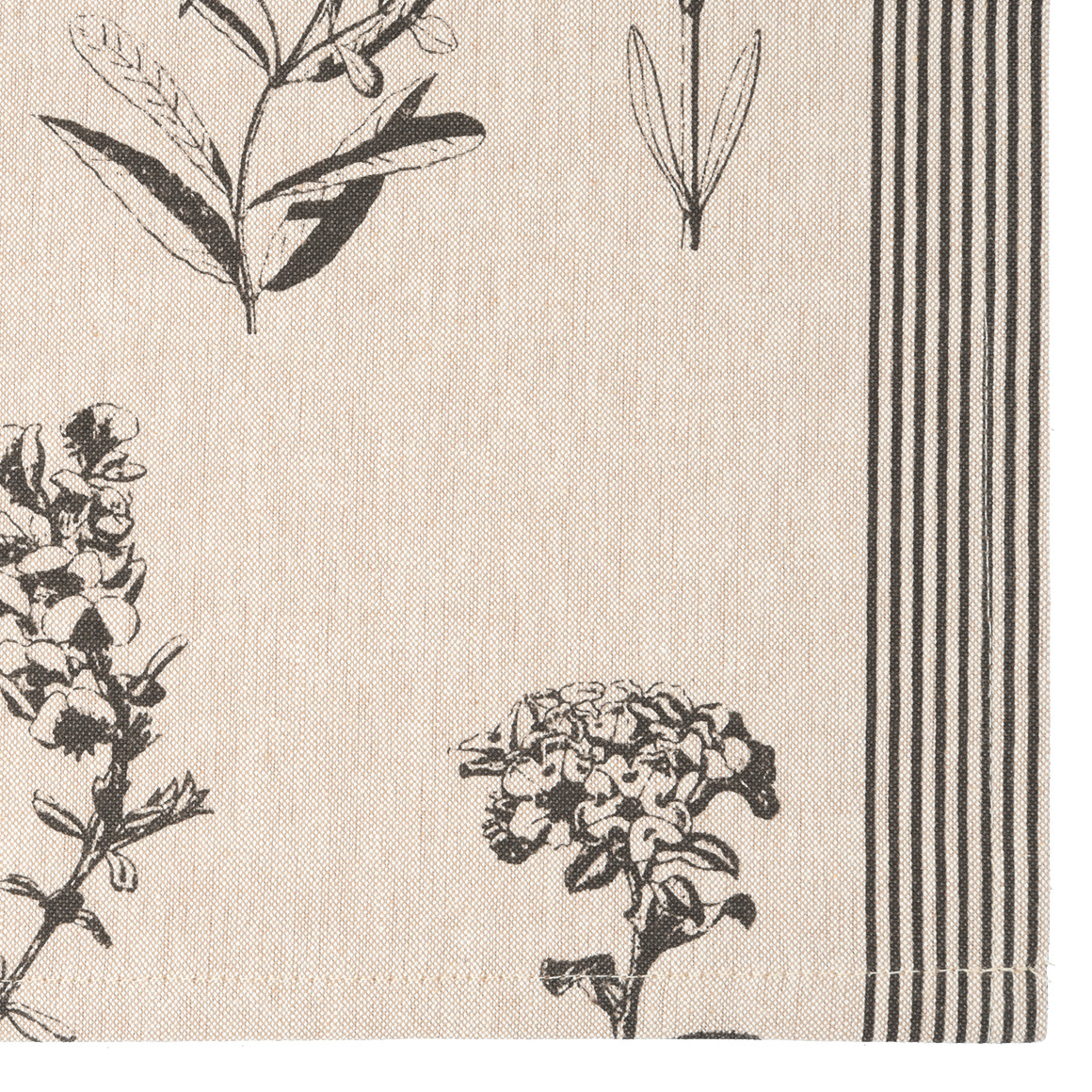 Tischläufer mit Blumen-Print