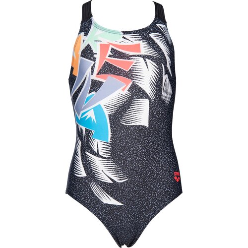 KINDER SCHWIMMANZUG G FUNNY LETTERS V BACK