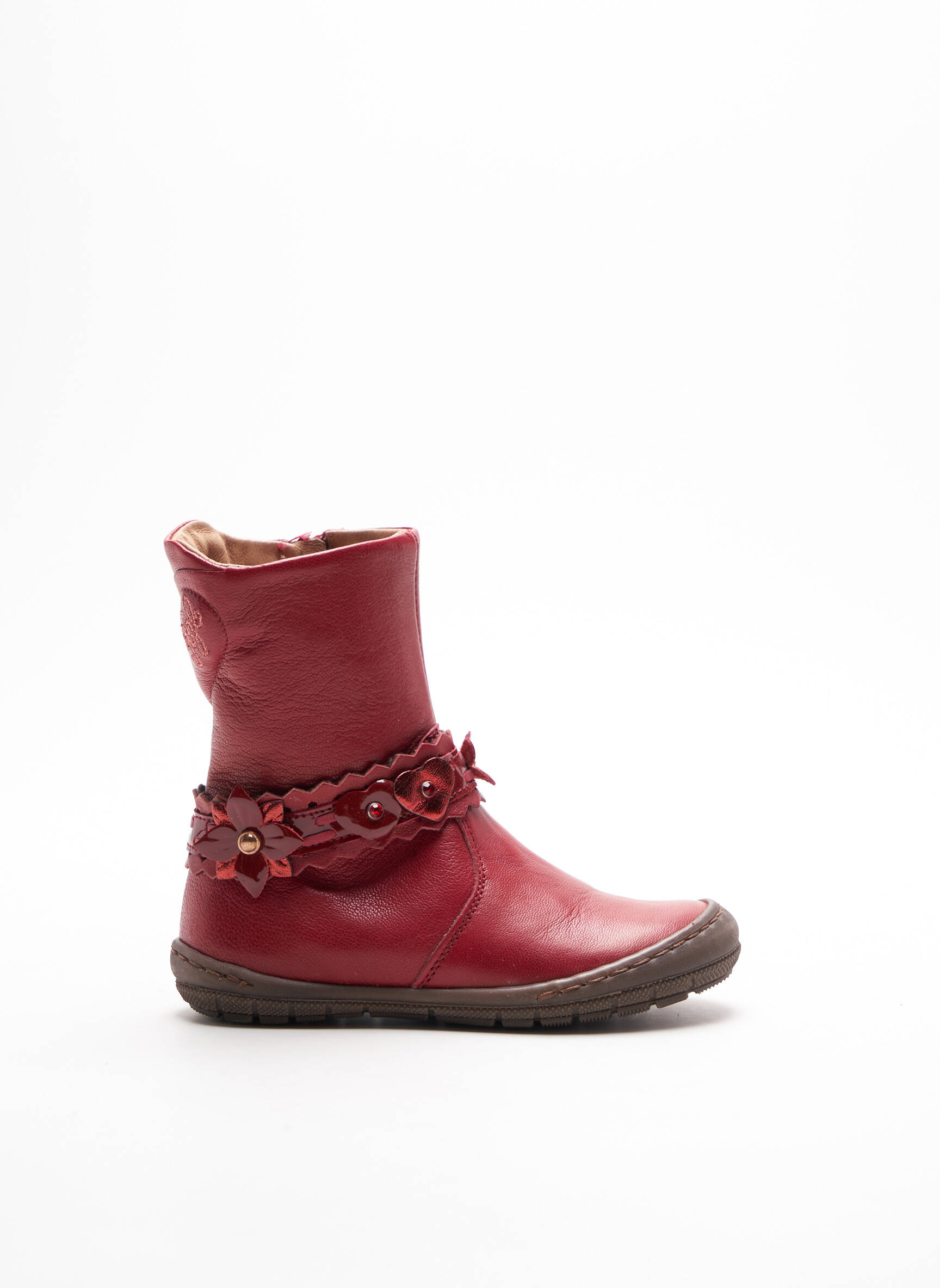 Romagnoli Bottines Fille couleur rouge