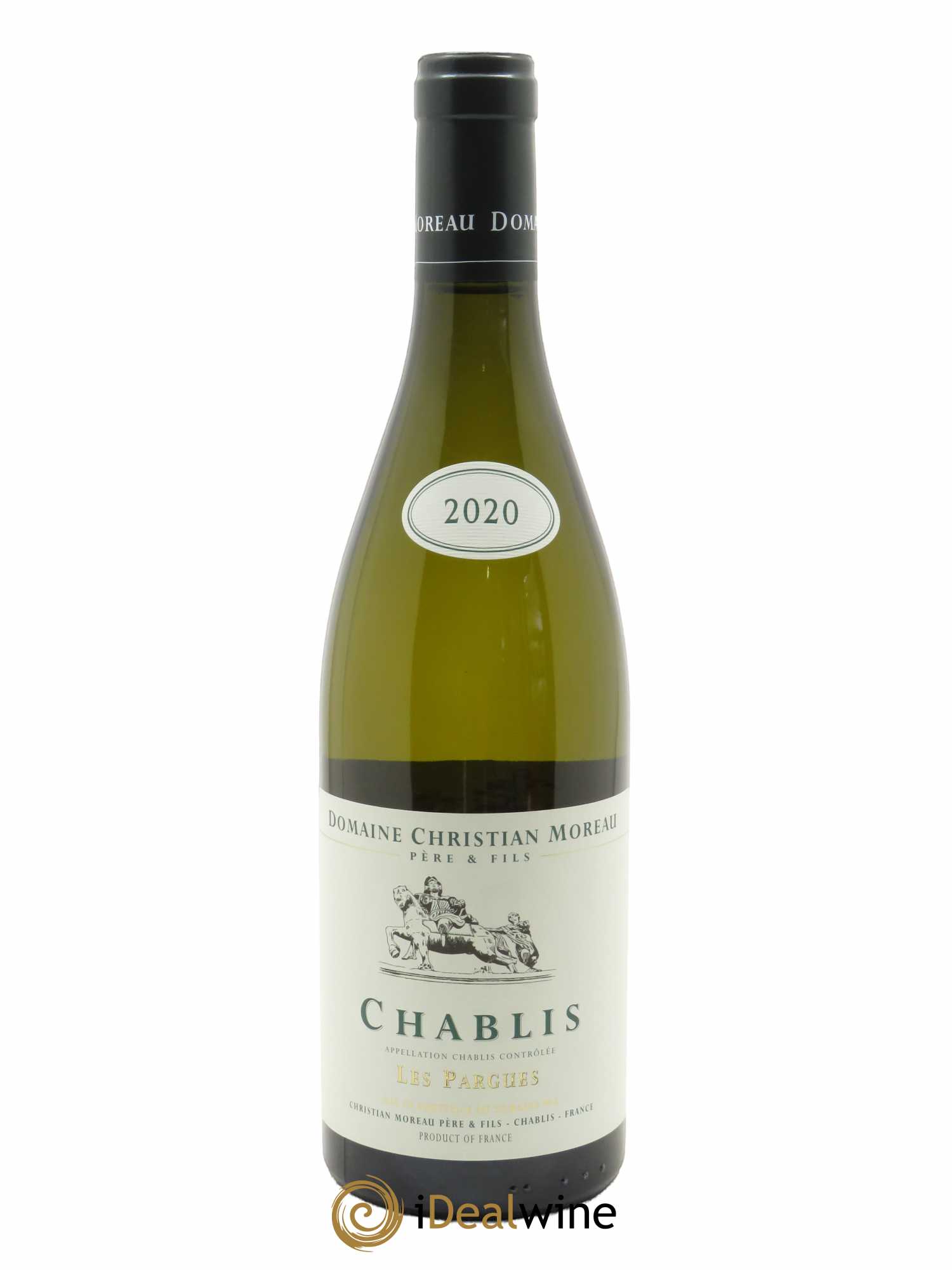 Chablis Les Pargues Christian Moreau  2020 - Lot de 1 Bouteille