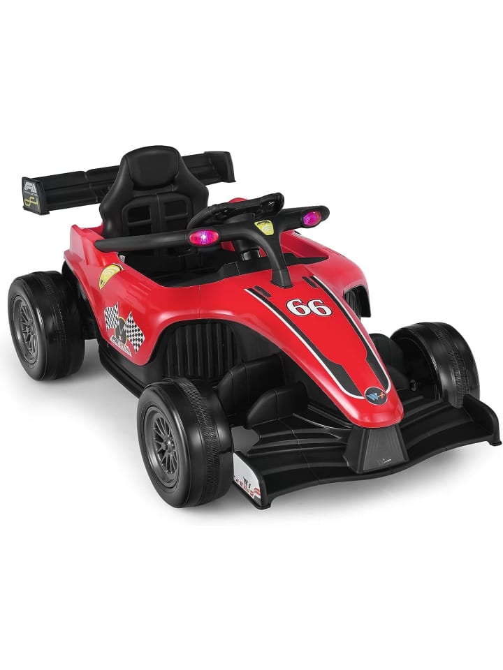 COSTWAY 12V Elektro Rennauto in Rot günstig kaufen 128 cm