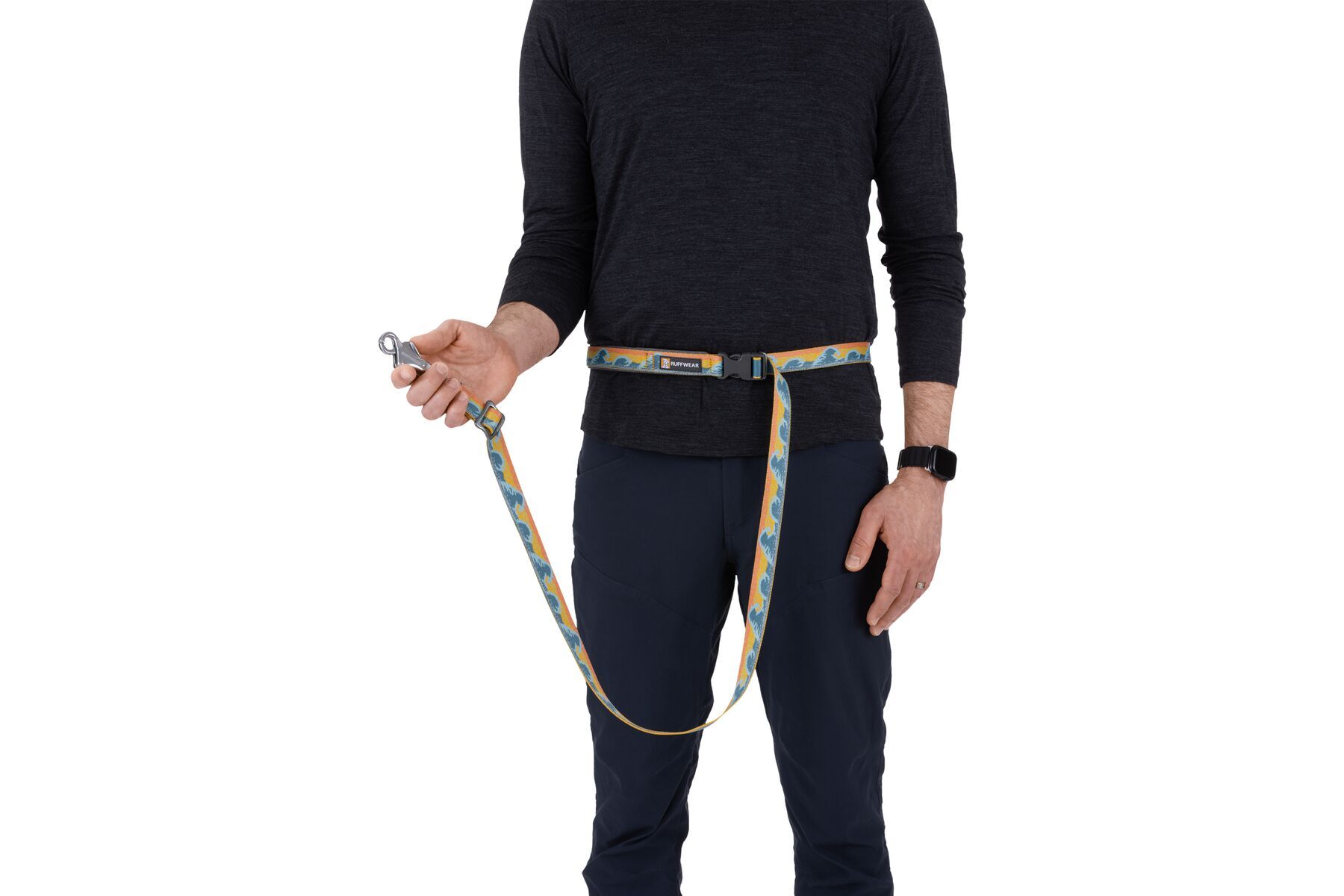 Ruffwear Hundeleinen Ruffwear Verstellbare Hundeleine Crag EX™ blau/ türkis/ beige/ braun