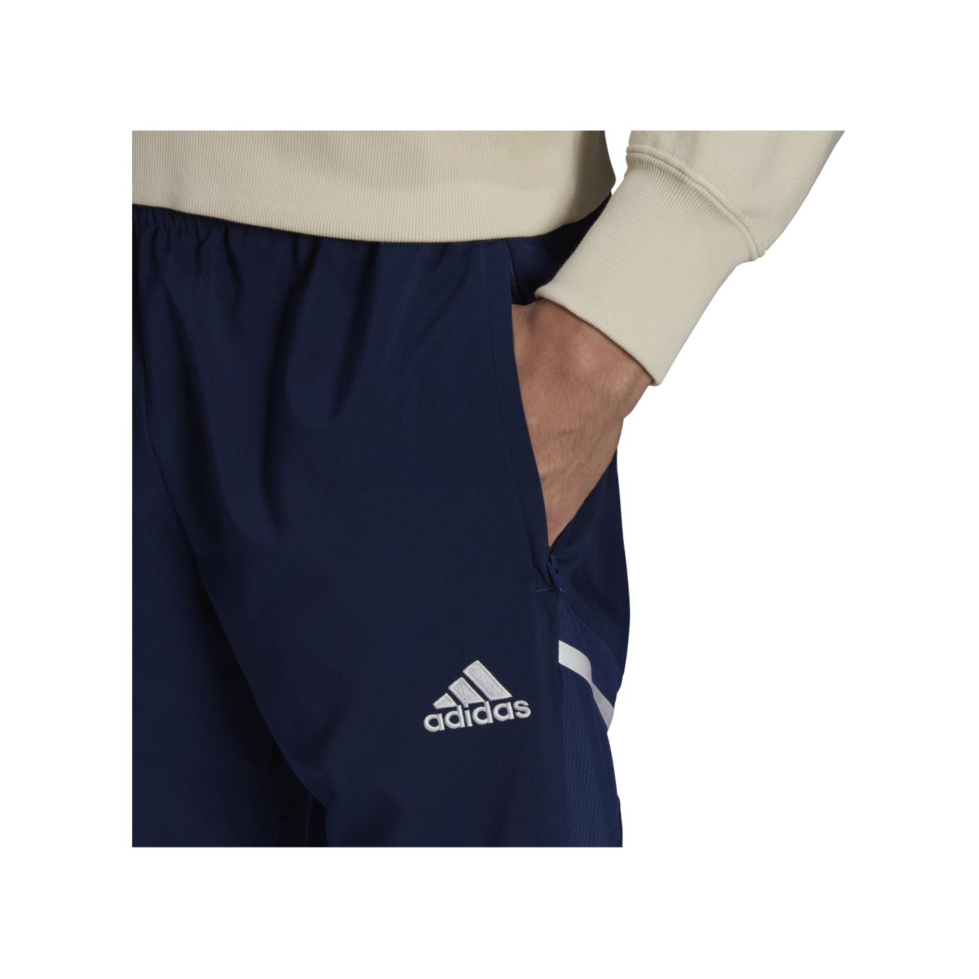 adidas Condivo 22 Präsentationshose Blau Weiss