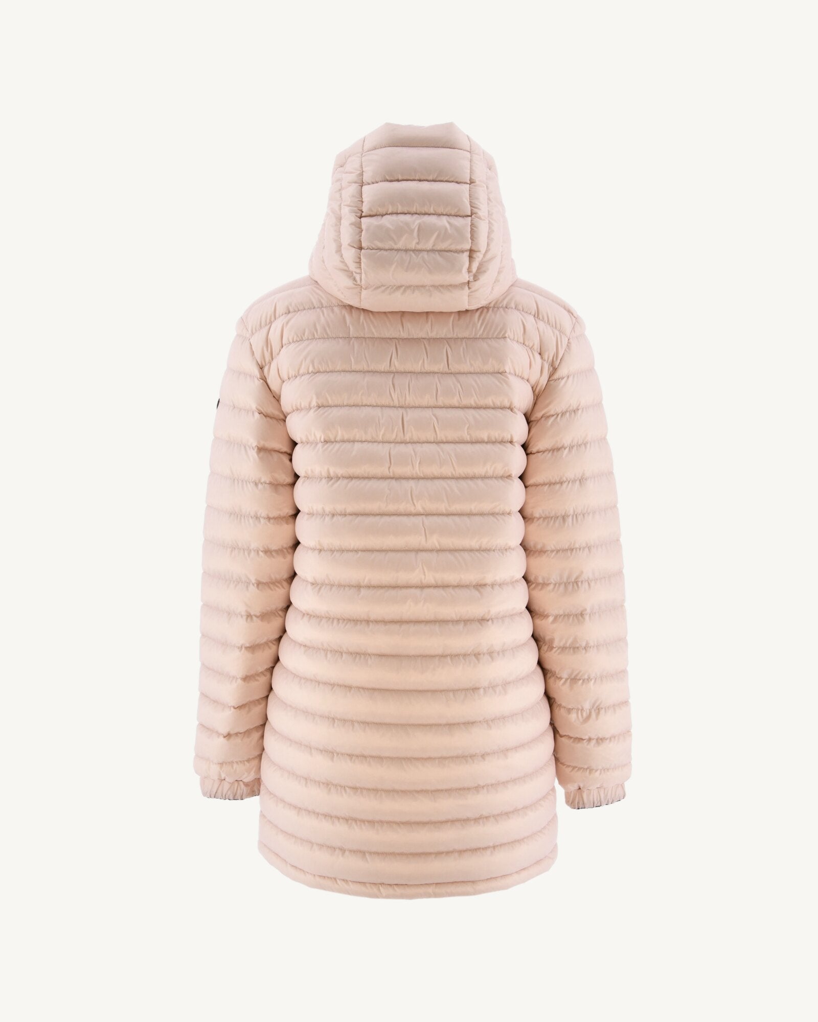 Doudoune longue réversible Army/Rose clair Roma