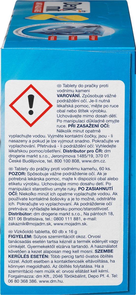 Waschmaschinenreiniger Tabs Anti-Kalk, 60 St