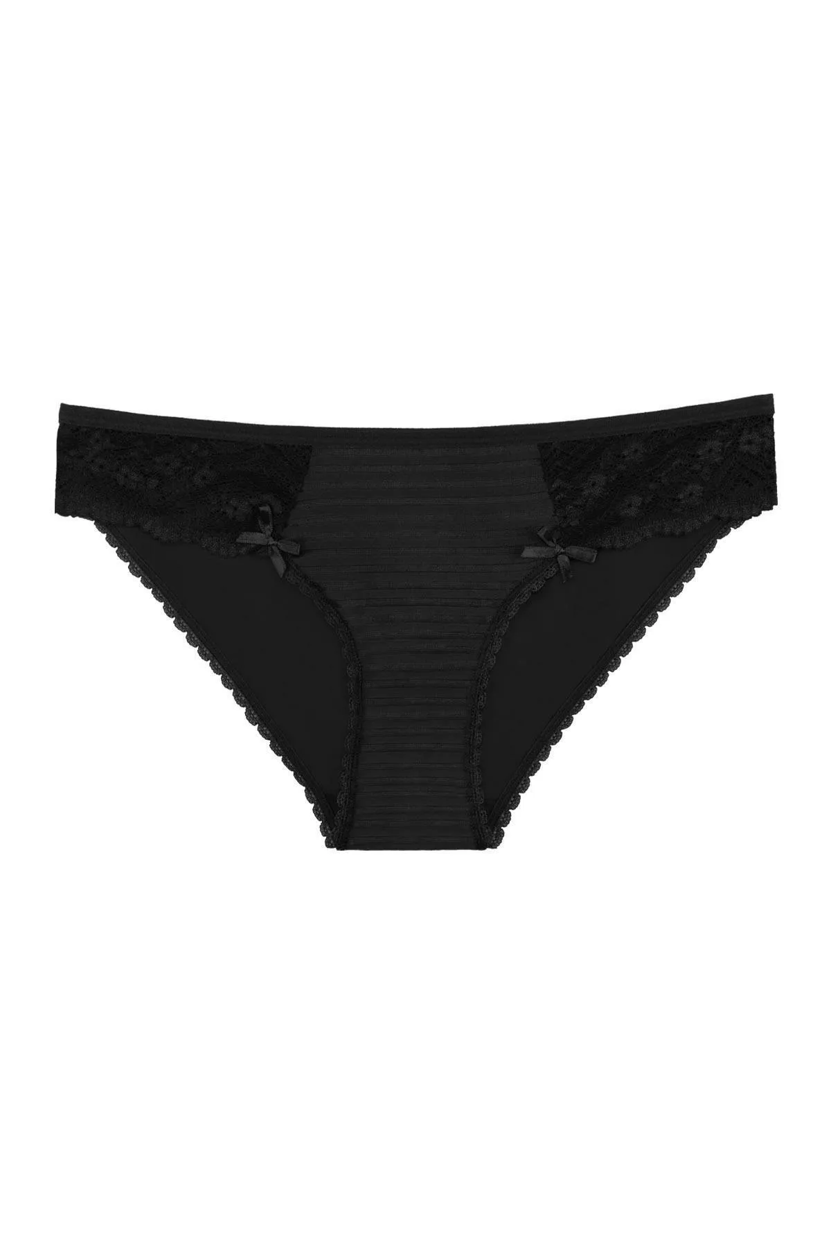 Sensu  5-teiliges Slip-Set für Damen aus Tüll und Spitze – Kts2071 (BREITE GRÖSSE)