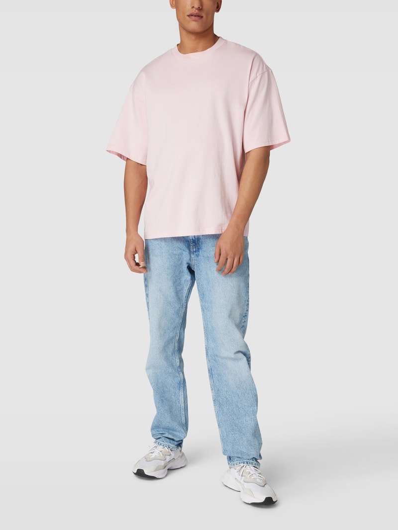 Straight Fit Jeans aus Baumwolle Modell 'ETHAN' in jeans