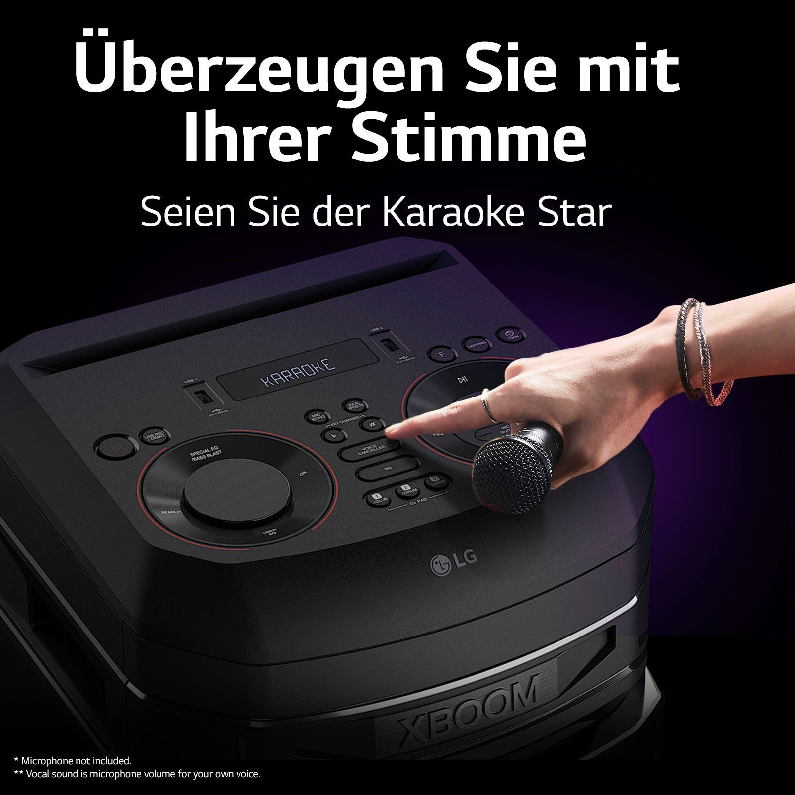 LG XBOOM RNC9 Stereo Party-Lautsprecher (Bluetooth)