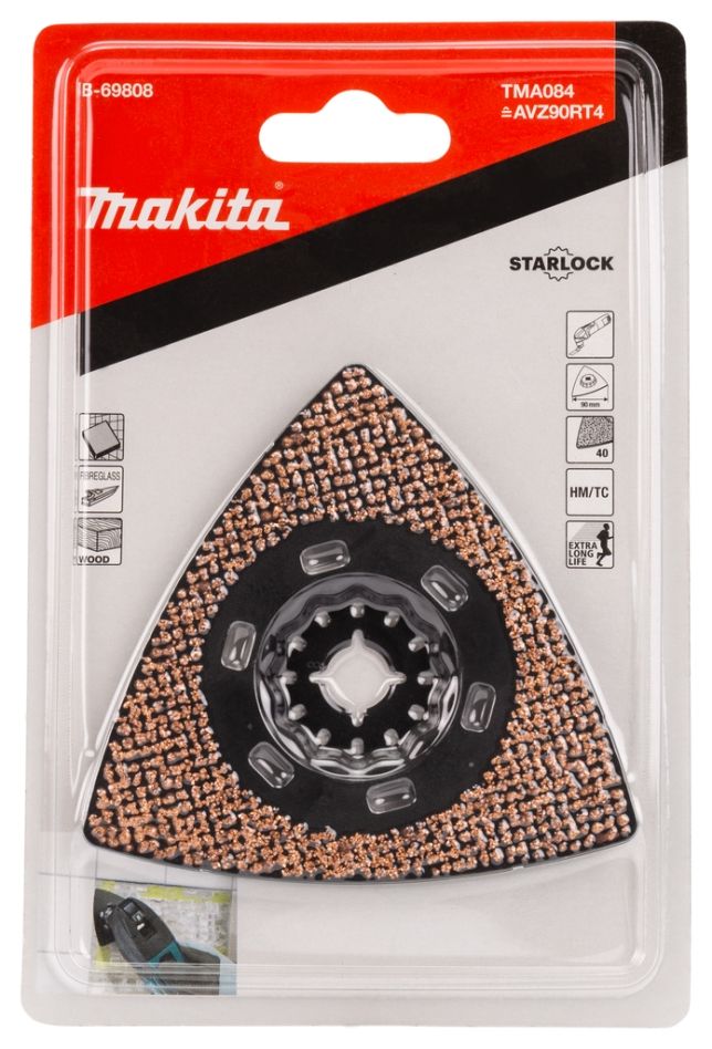 Makita Accessories B-69808 TMA084 Tarcza ścierna 90 mm TC/HM RIFF K40