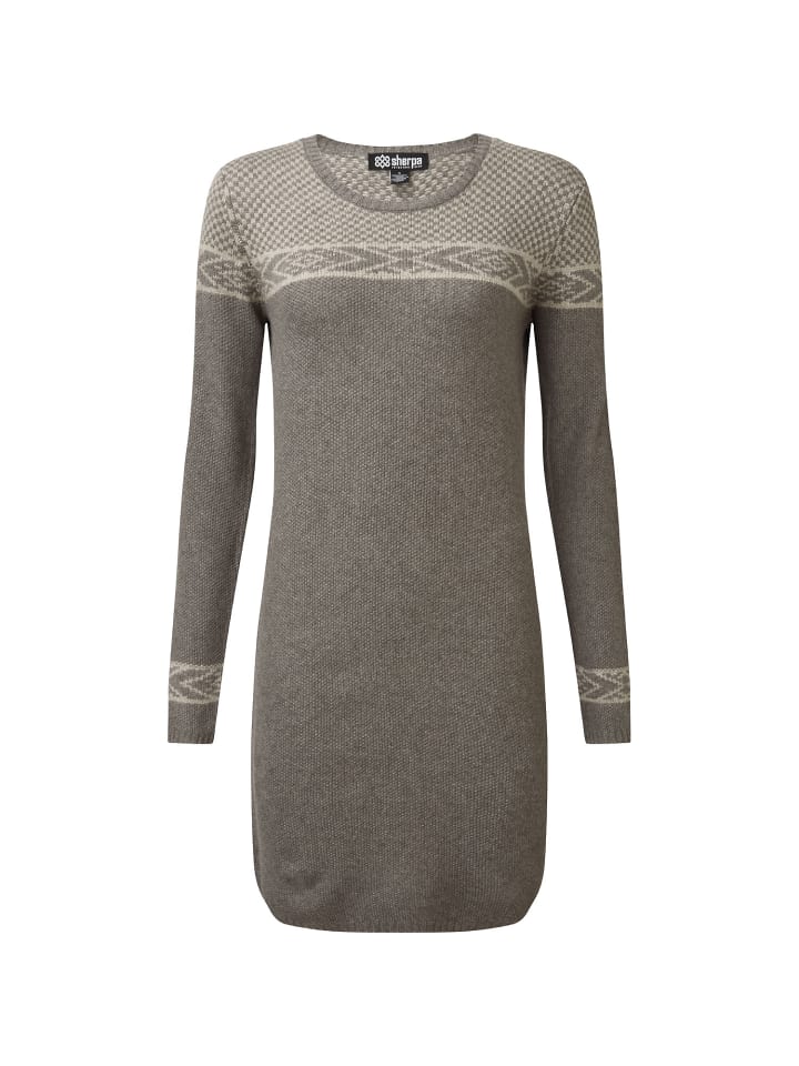 sherpa Kleid Maya in Braun günstig kaufen M