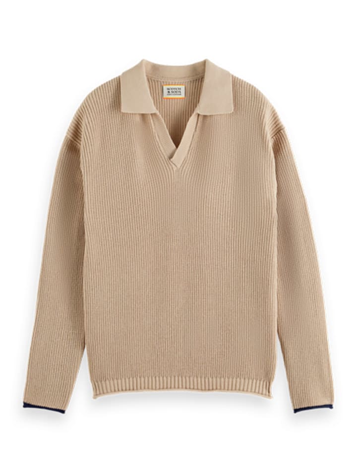 Scotch & Soda Pullover in Beige günstig kaufen