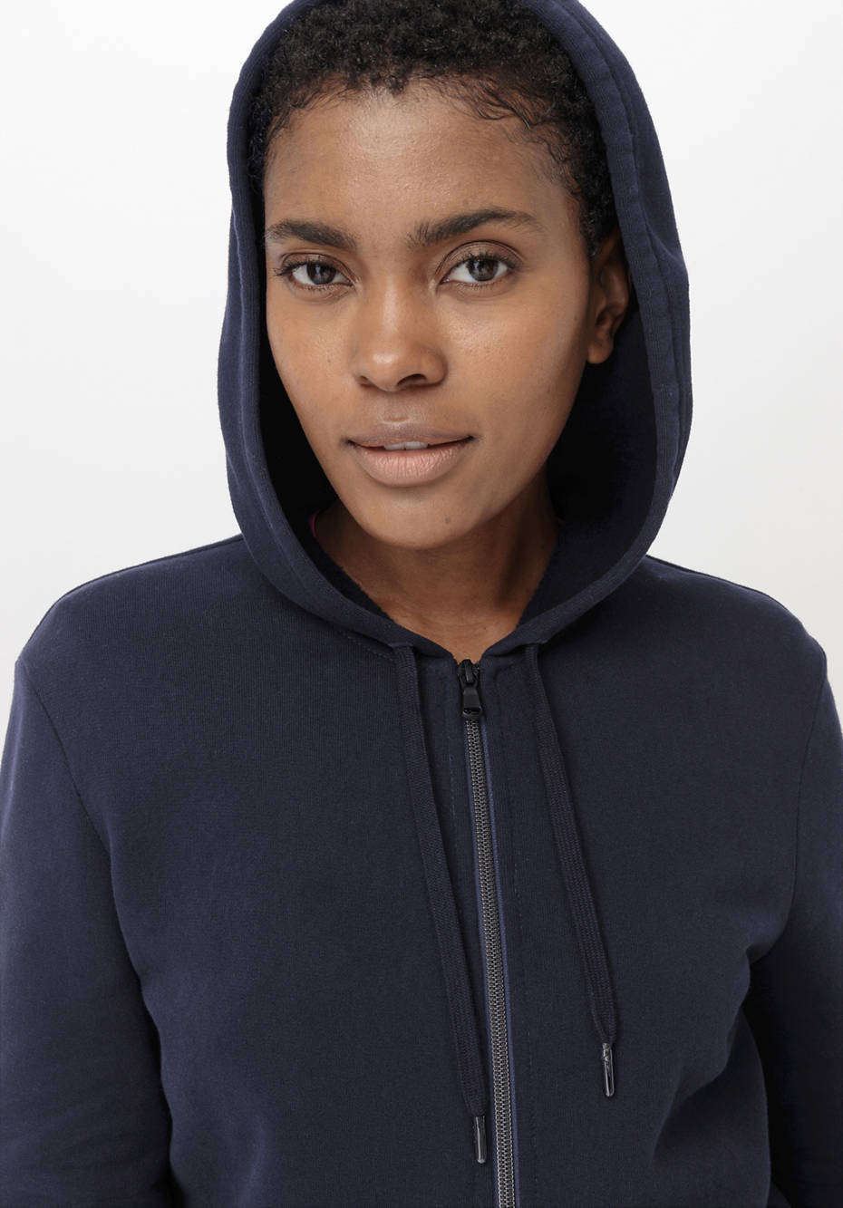 Sweatjacke aus reiner Bio-Baumwolle