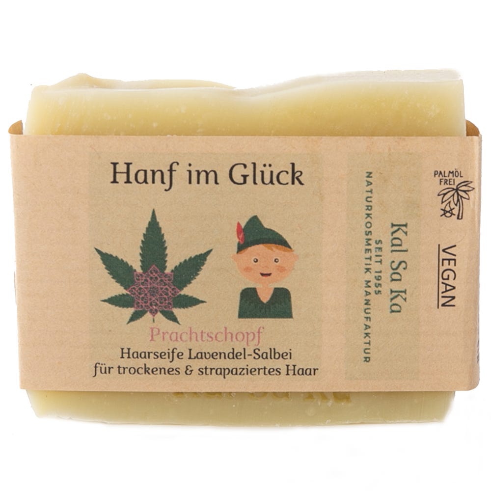 Kal Sa Ka Hanfseife Prachtschopf Lavendel & Salbei 75 g