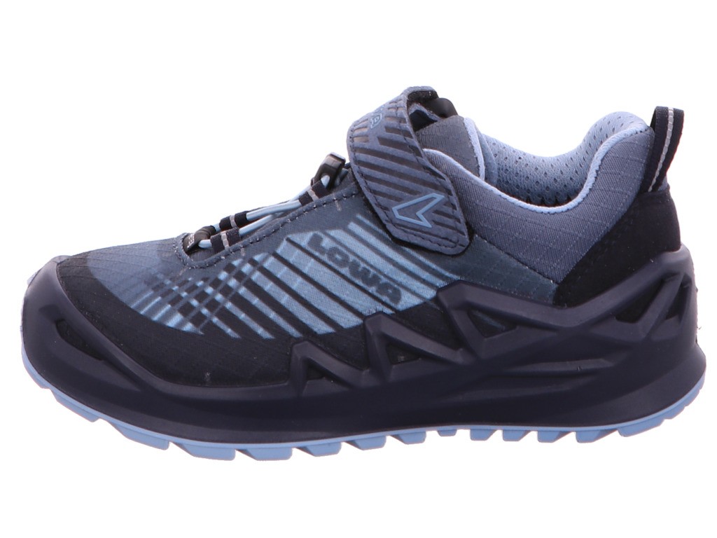 LOWA Freizeit Schnürer blau MERGER GTX JUNIOR VCR LO