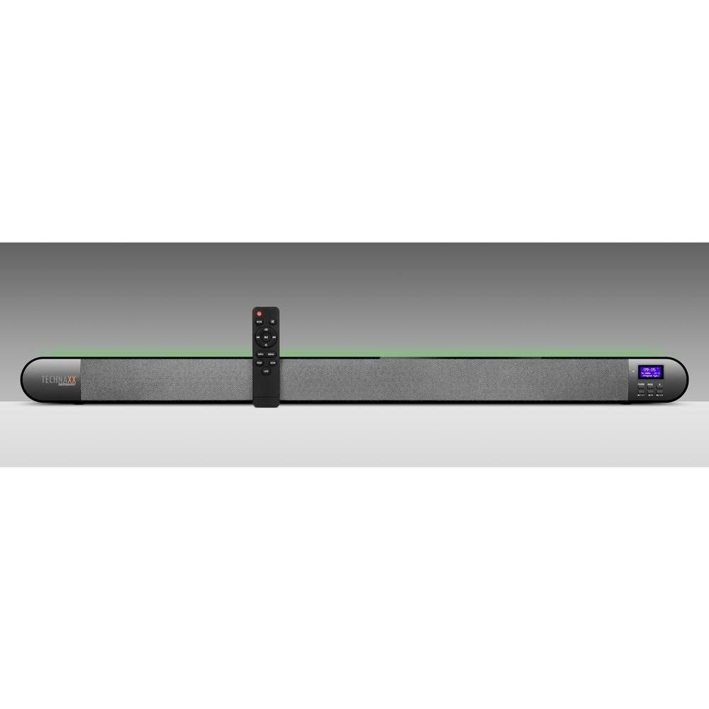 Technaxx DAB+ Soundbar mit Hintergrundbeleuchtung Soundbar (Bluetooth®, USB, Lautsprecherbeleuchtung)