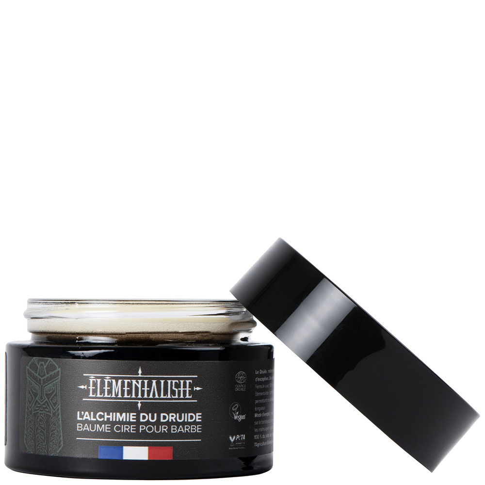 elementaliste L'alchimie du Druide Baume cire pour barbe