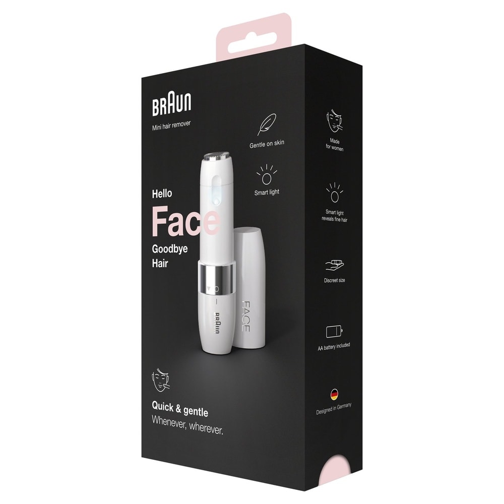 braun Braun Face Mini FS1000 - Rasoir Visage Électrique Pour Femme Rasoir Electrique