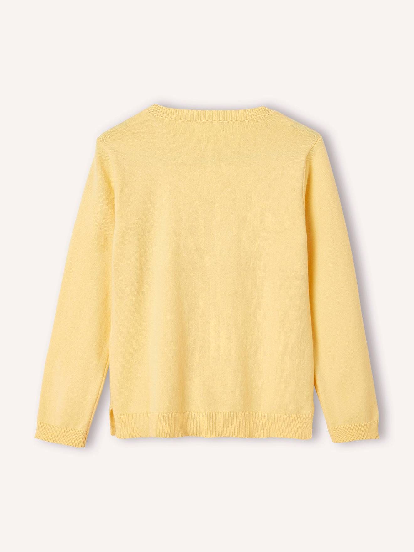 Pull Basics à message détails irisés fille framboise