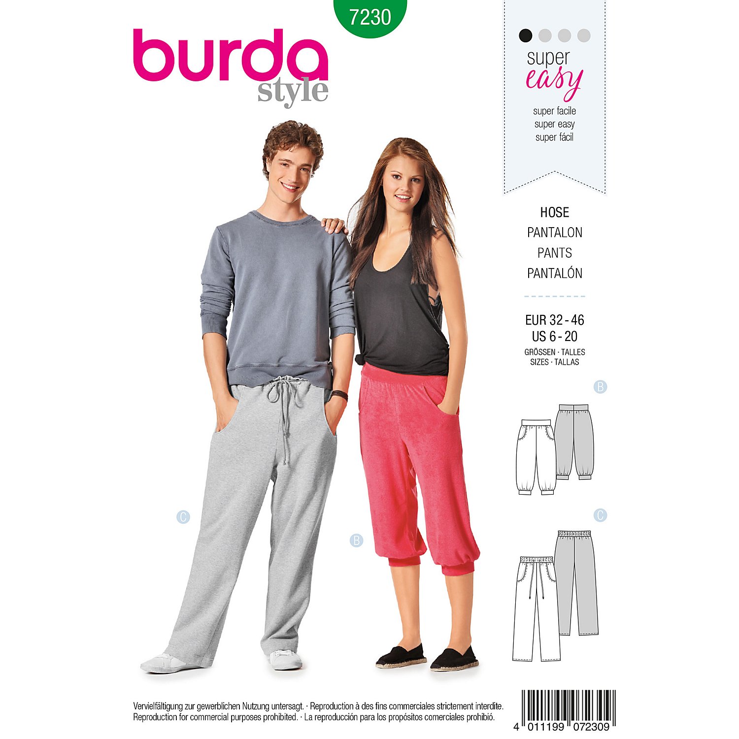 burda Schnitt 7230 