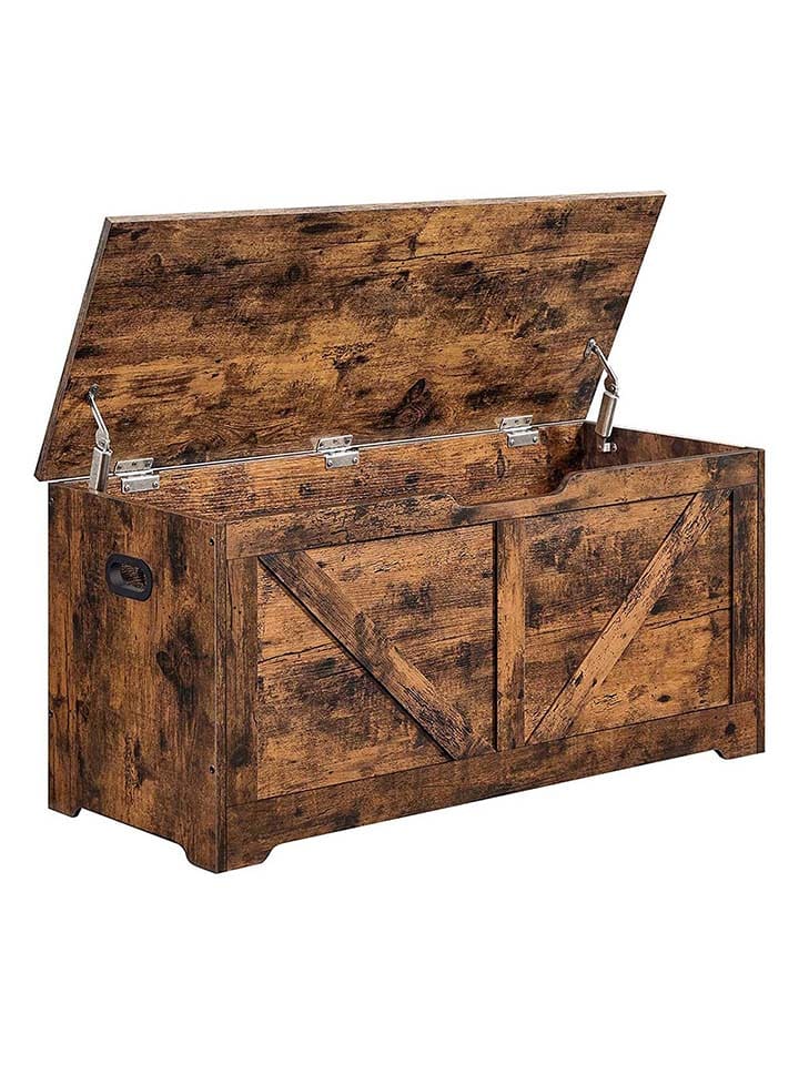 Songmics Aufbewahrungskiste in Braun - (B)100 x (H)46 x (T)40 cm günstig kaufen onesize