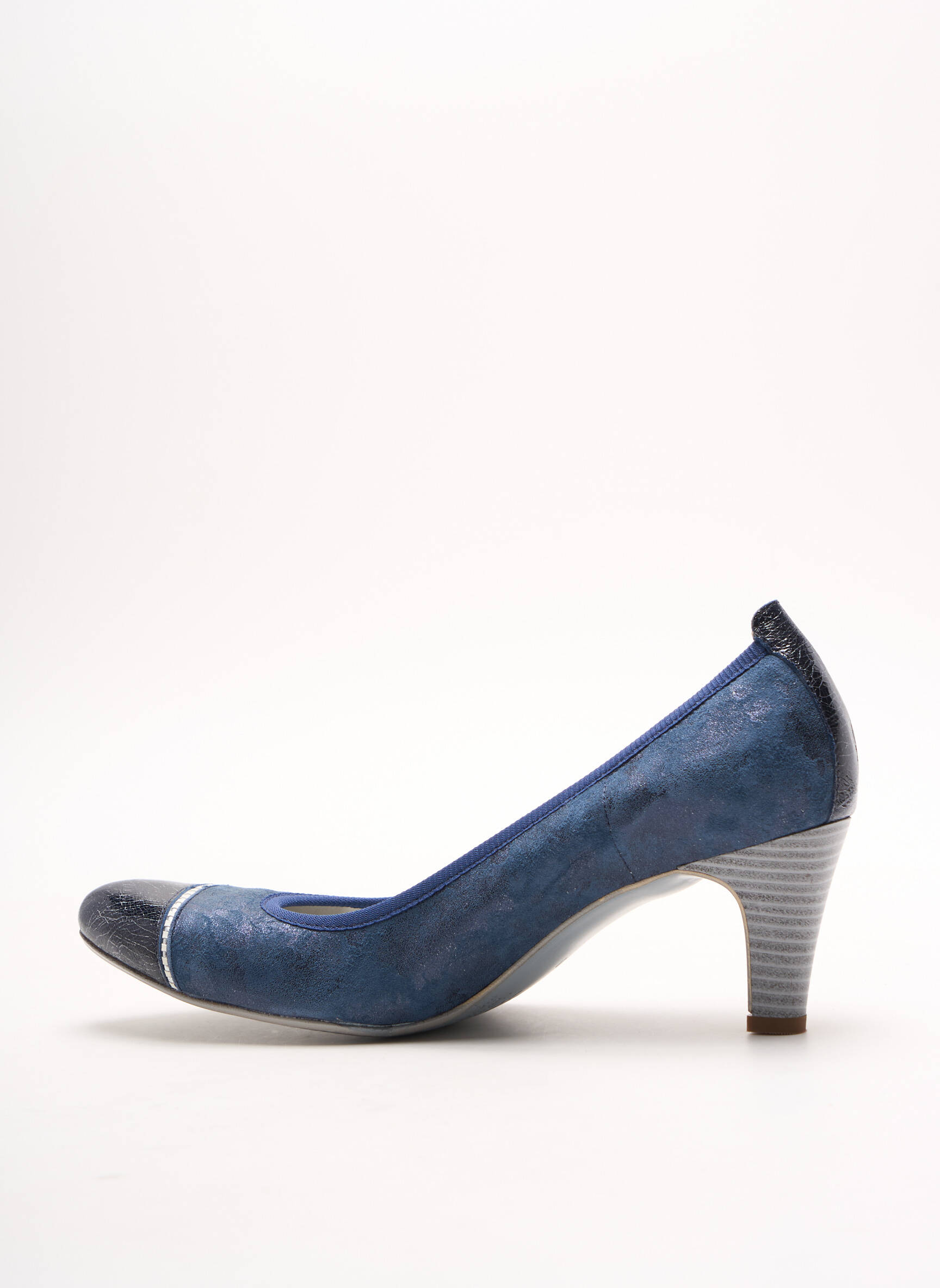 Un Tour En Ville Escarpins Femme couleur bleu