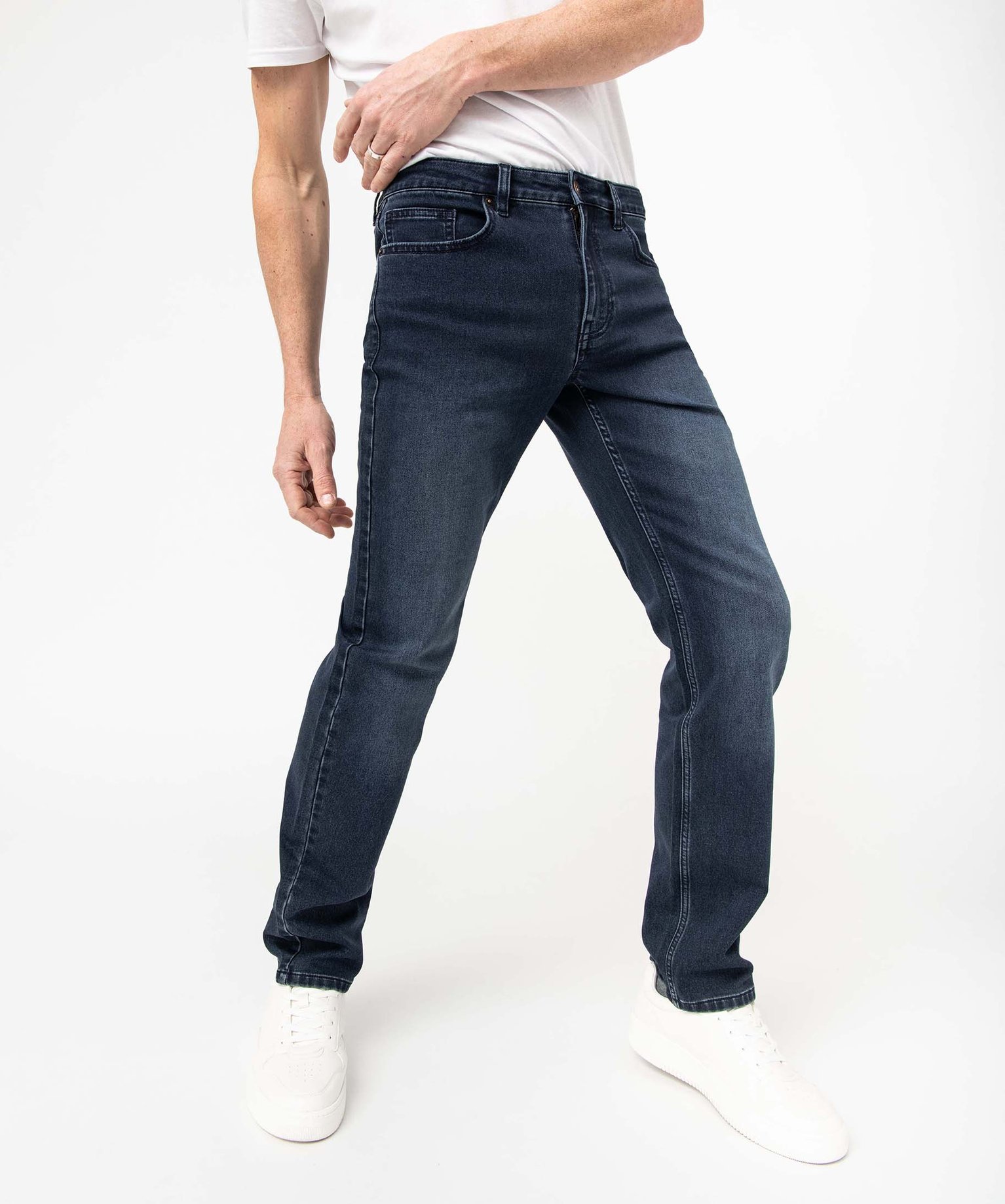 Jean homme coupe régular marine | GEMO