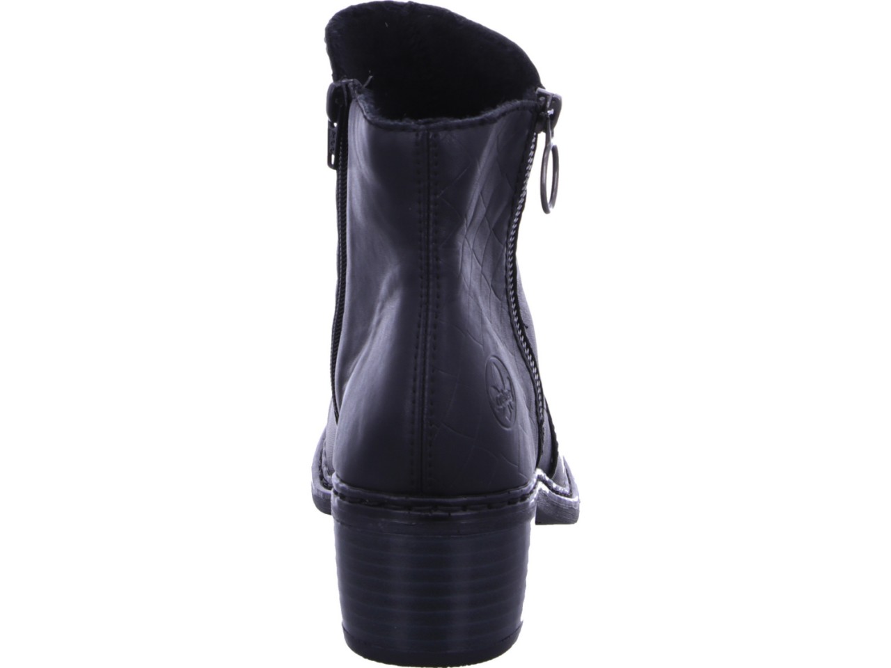 RIEKER Stiefeletten schwarz