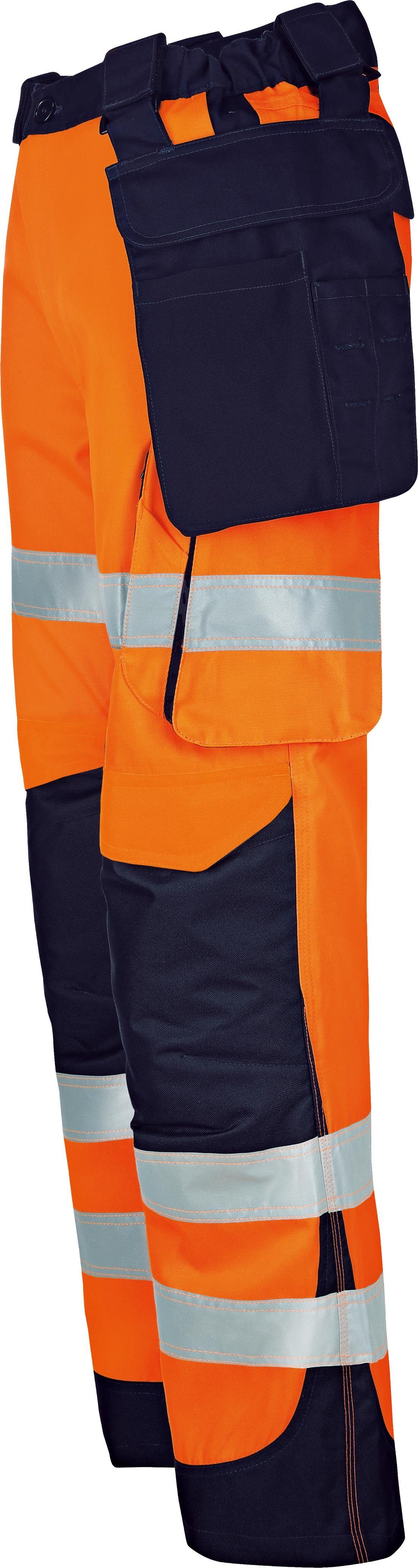 vizwell Arbeitshose Arbeitshose Warnschutz-Kontrast-Bundhose Größe 58 (1-tlg)