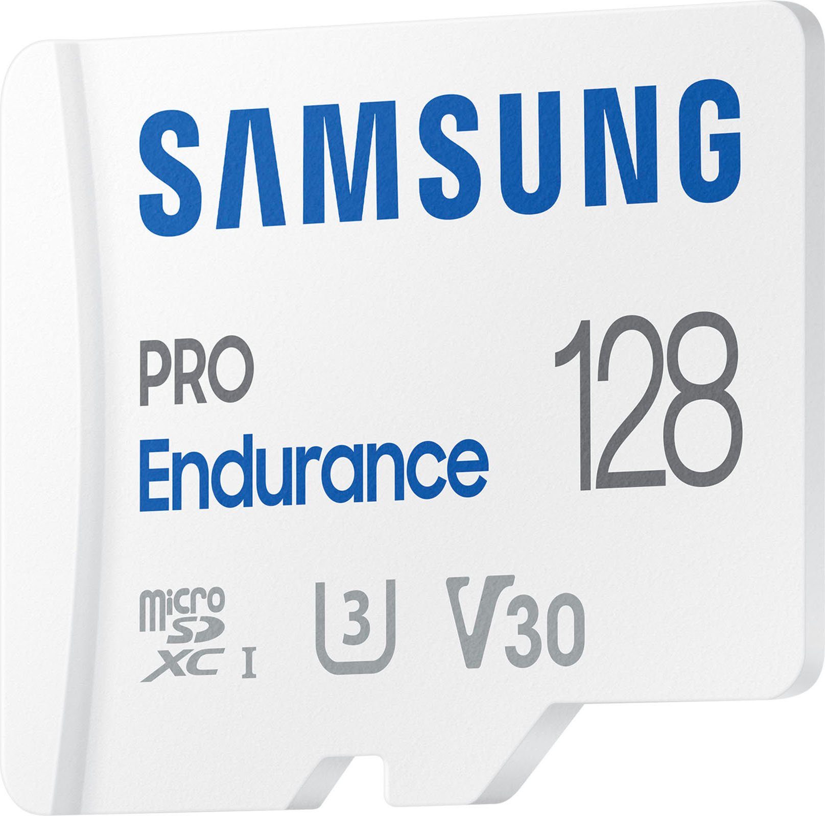 Samsung microSD PRO Endurance Speicherkarte (128 GB, Class 10, 100 MB/s Lesegeschwindigkeit)