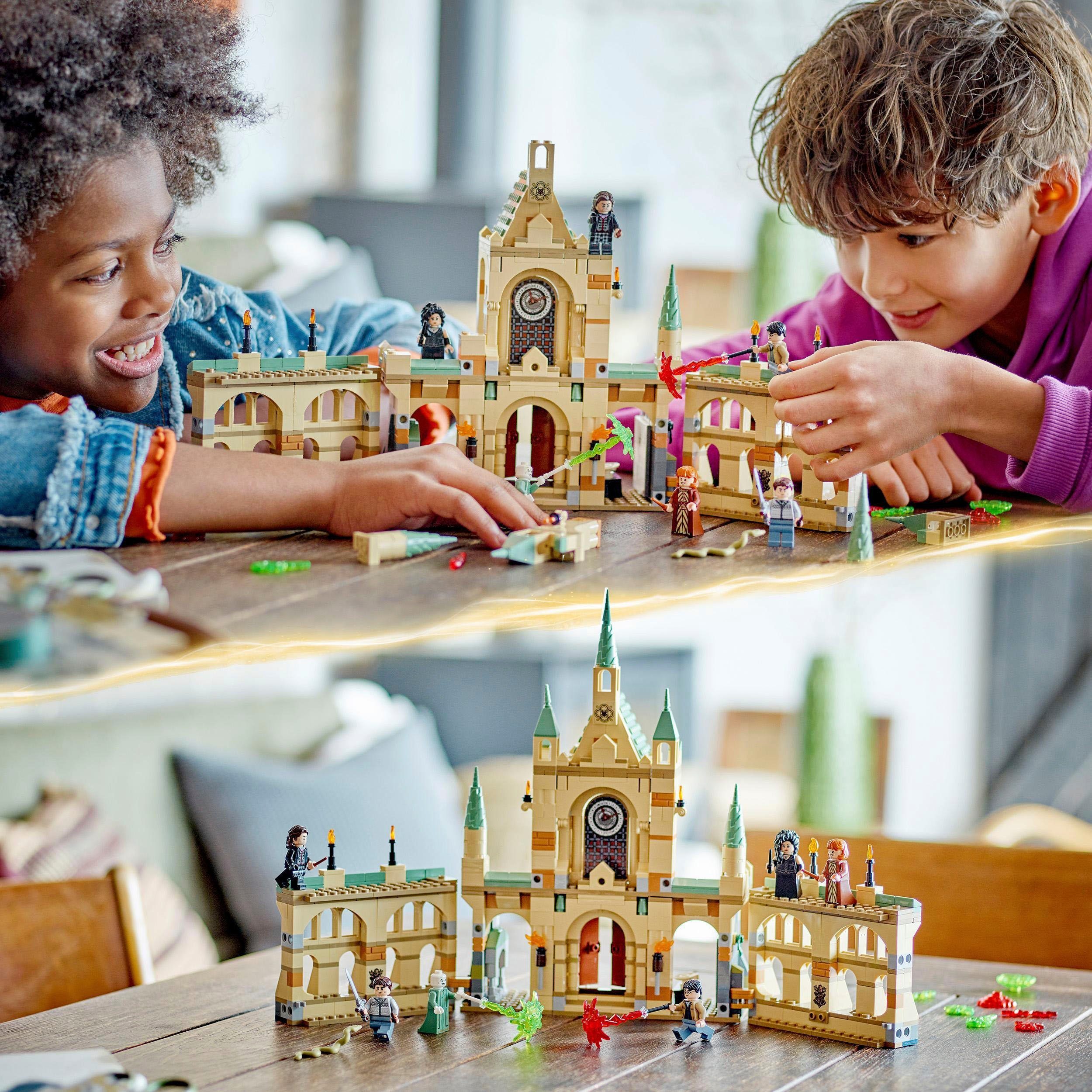 LEGO® Konstruktionsspielsteine Der Kampf um Hogwarts (76415), LEGO® Harry Potter, (730 St), Made in Europe
