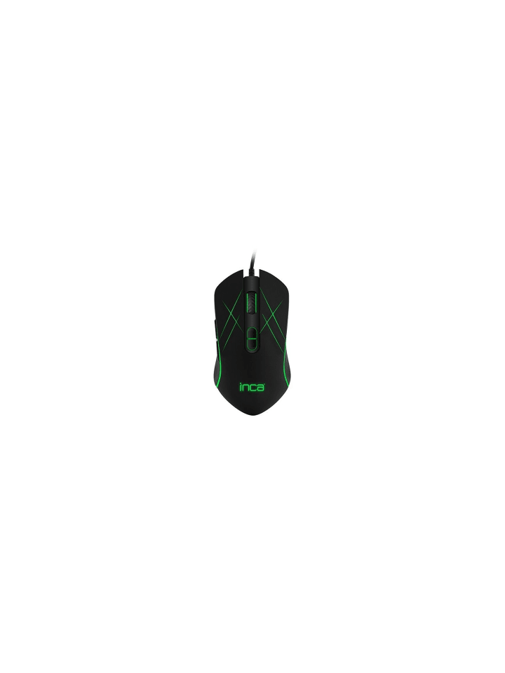 Inca INCA Gaming Maus IMG-GT12 3200 DPI, RGB, 7 Tasten, USB schwarz in schwarz günstig kaufen onesize
