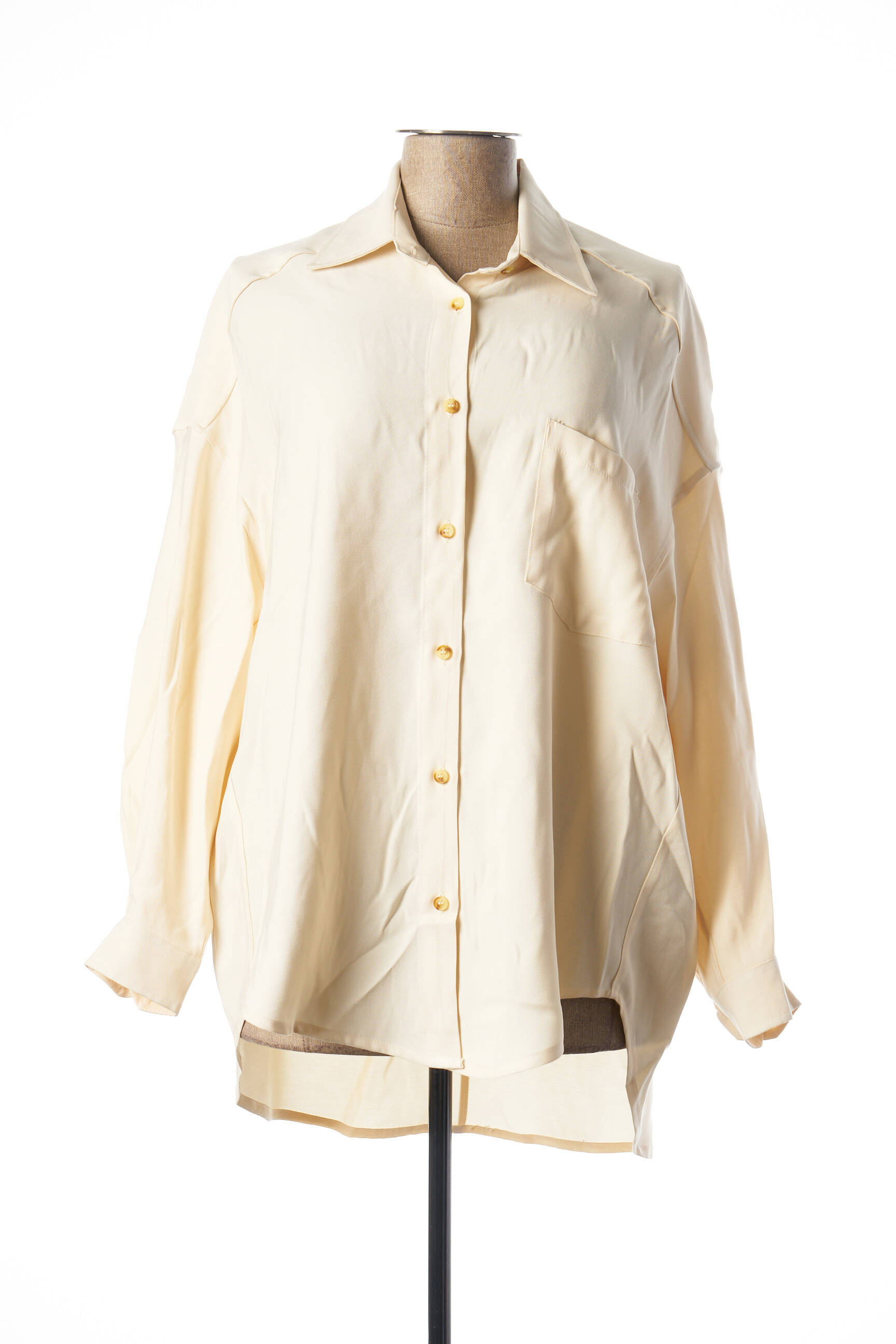See The Moon Tuniquemanchelongue Femme couleur beige
